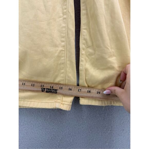 Free People Womens Yellow Light As Spring Trousers Wide Leg Pants Size 8 - Picture 5 of 13